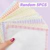 5Pcs Light Transmission Ironing Sheets for Fuse Beads DIY Beadsheat-resistant Paper  Fusion Beading