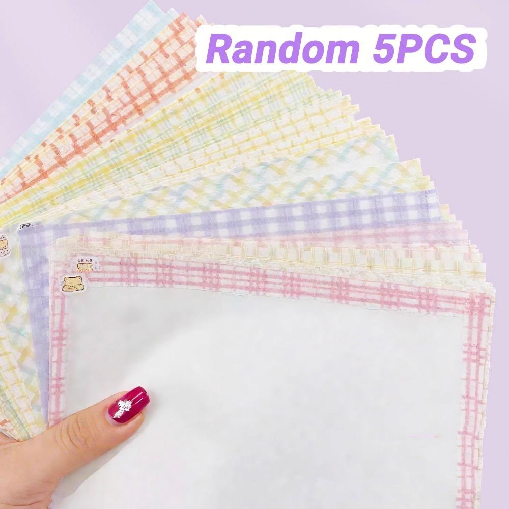 5Pcs Light Transmission Ironing Sheets for Fuse Beads DIY Beadsheat-resistant Paper Fusion Beading