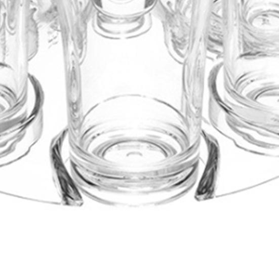 1 шт. Диспенсер для напитков Пищевой Небьющийся Акрил Диспенсер для вина на 6 порций