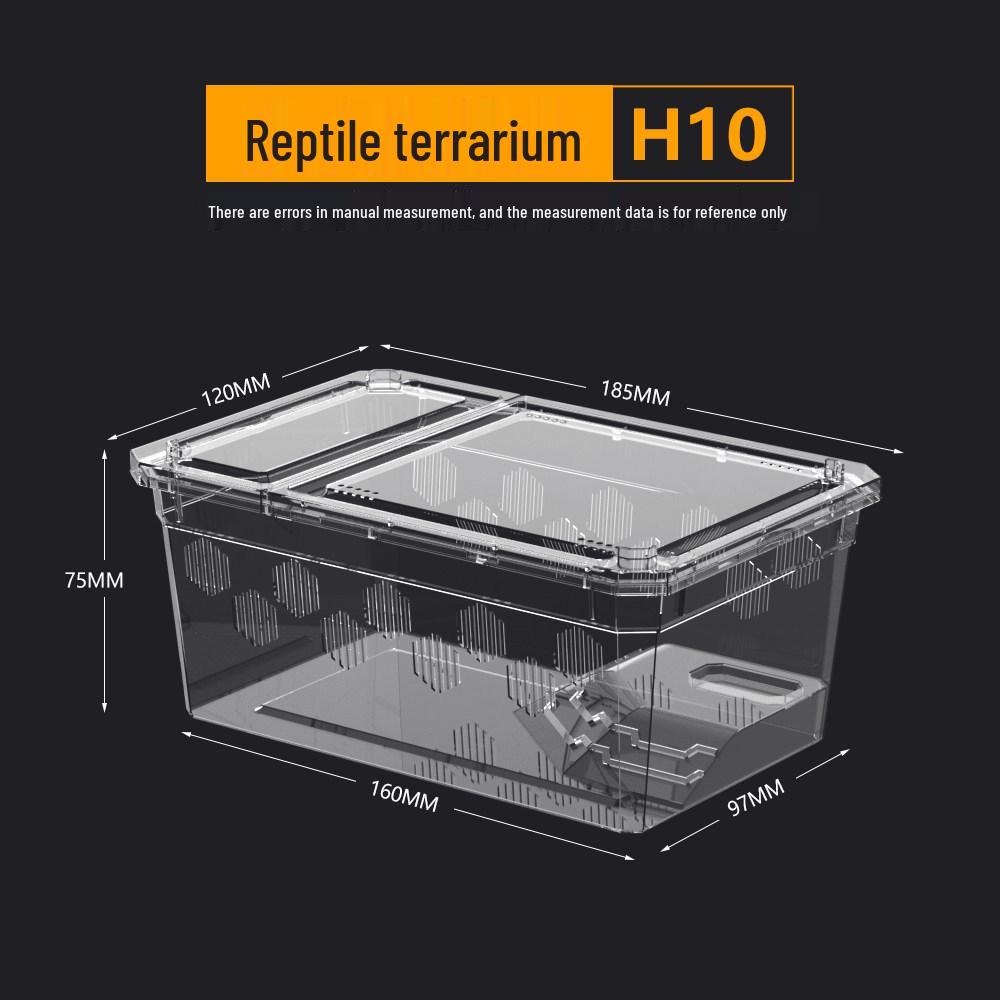 Reptile and Insect Breeding Box for Frogs, Spiders, Geckos, Lizards, Turtles, Hermit Crabs, and Snails.