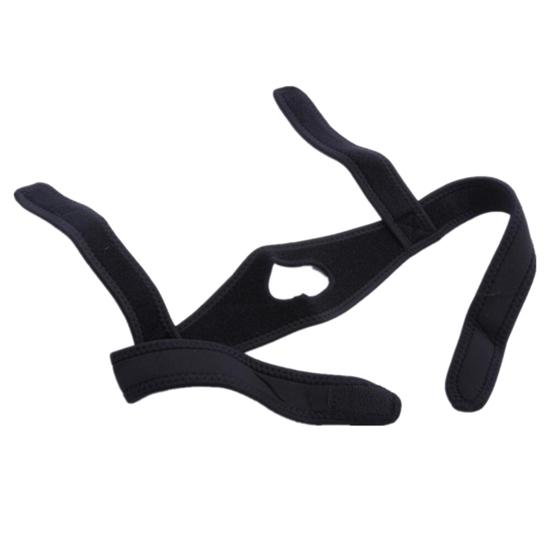 Ремешок для подбородка против храпа, регулируемый размер, поддержка подбородка, одно тихое средство для сна против храпа