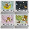 Office Living Room Tapestry Cute Bear Cartoon Tapestry Home Wall Decoration Tapestry