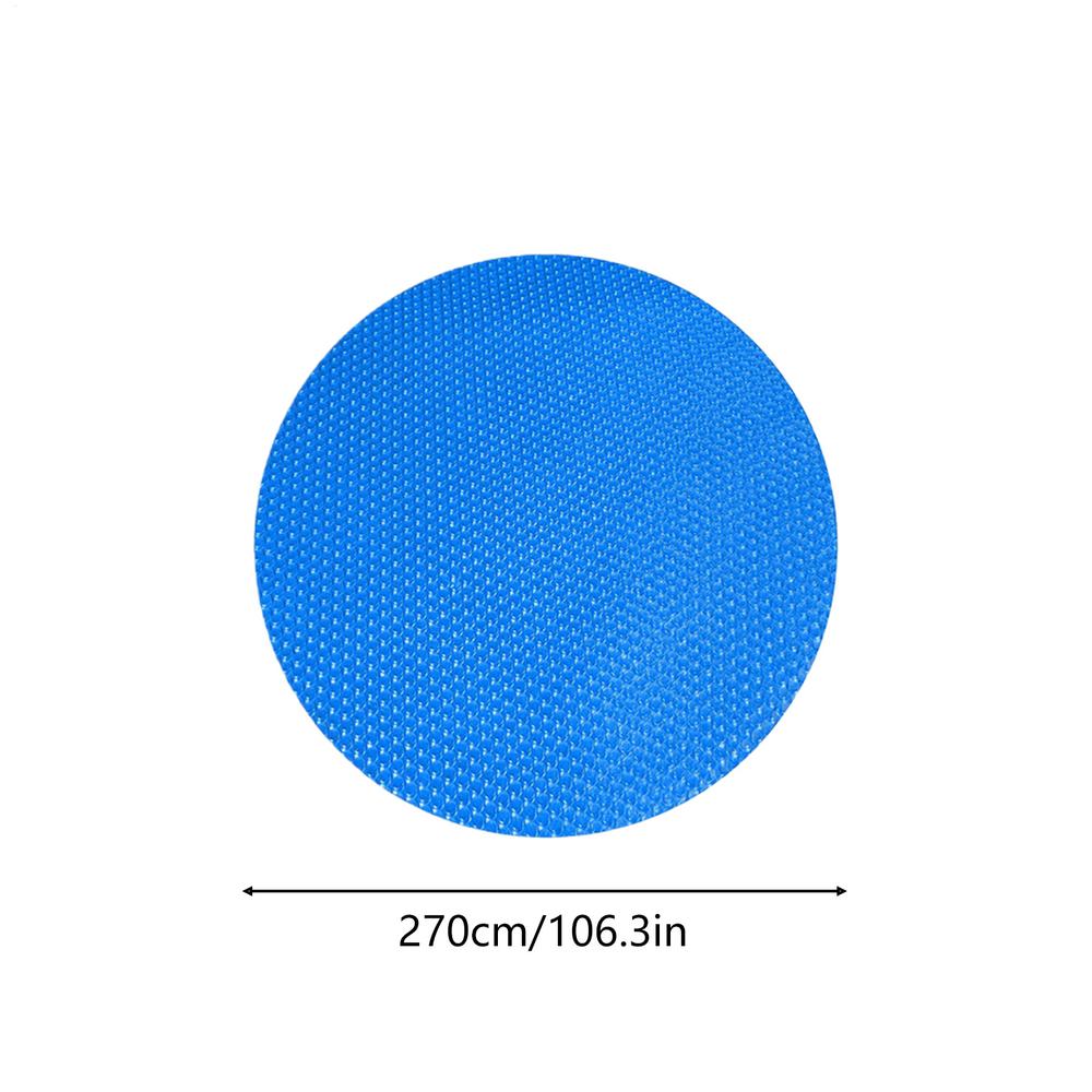 PE Above Ground Pool Solar Cover Heat Insulation Blanket Cover for Swimming Pool Protective Round Thermal Blanket