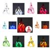 Durable Light Up LED Dog Harness Adjustable Rechargeable Luminous Pet Chest Strap Soft Flashing Dog Glowing Vest Pet Safety