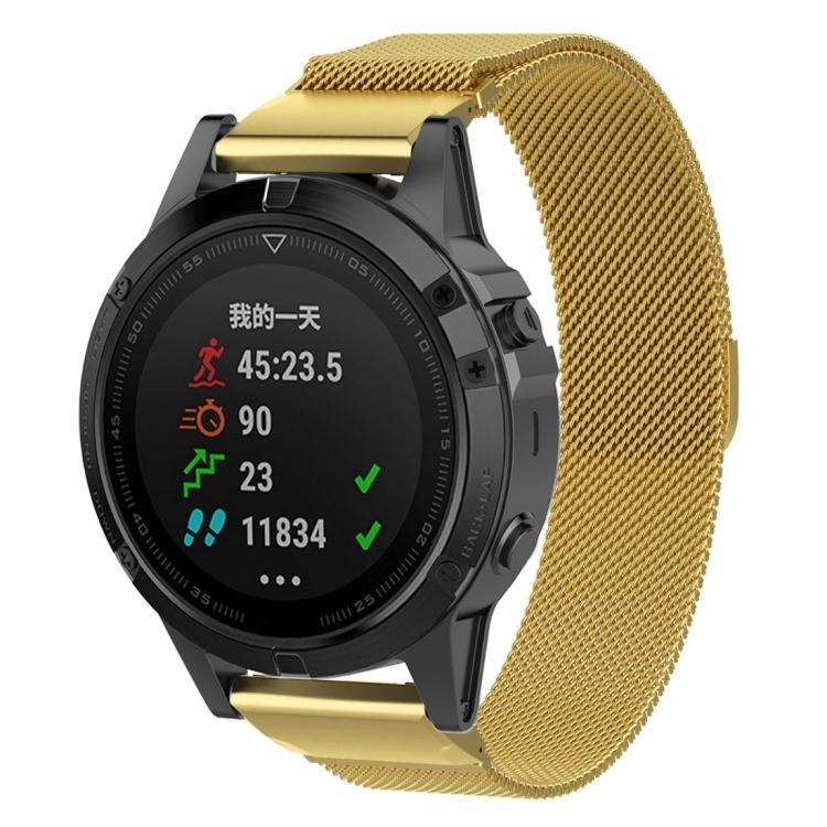Для Garmin Fenix 6S Миланский ремешок для часов