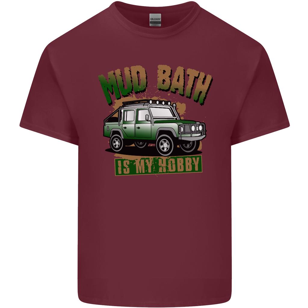 Mud Bath Is My Hobby 4X4 Off Roading Road Unisexs Light Cotton TShirt