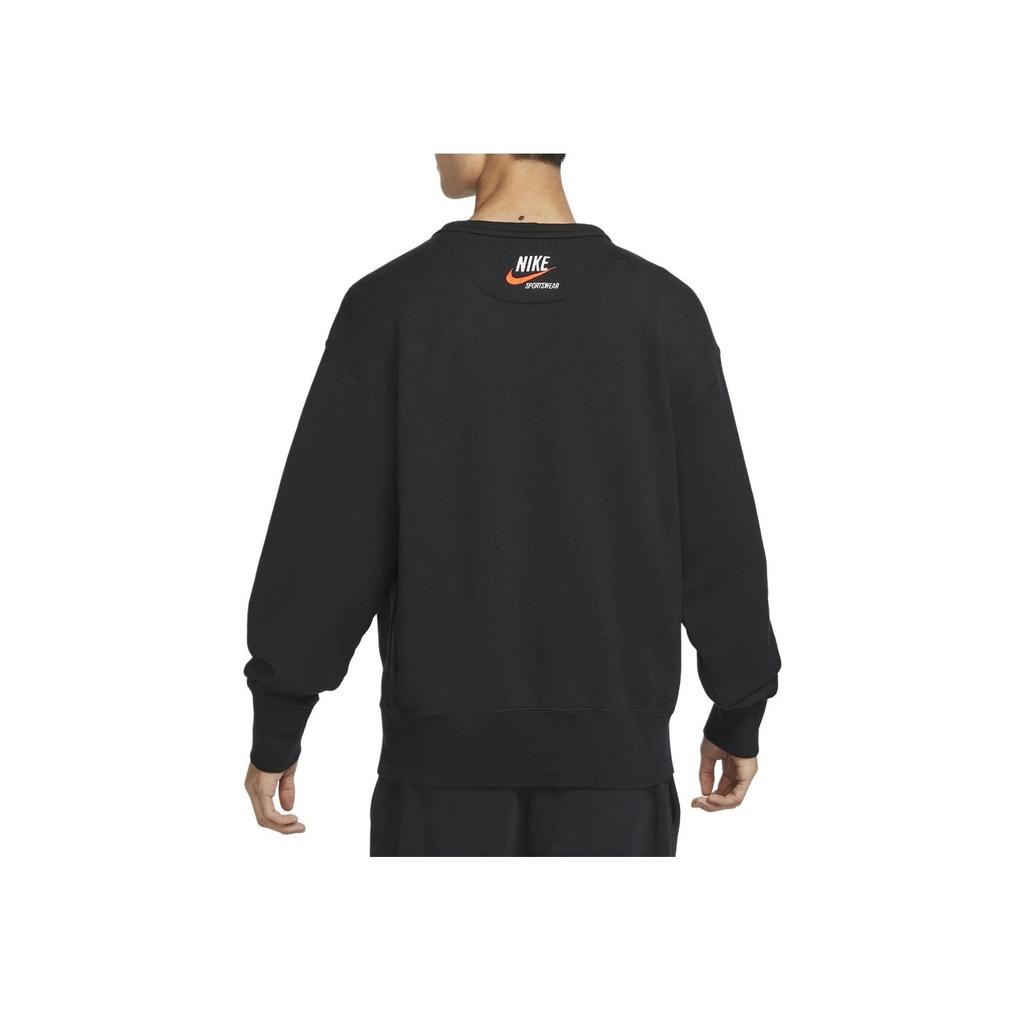 Nike Мужские пуловеры с капюшоном и логотипом, черные DX0026-010