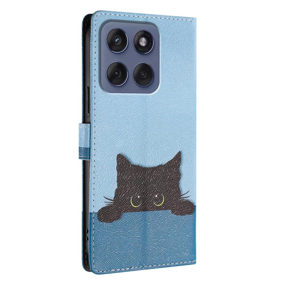Cartoon Magnetic Leather Wallet Case for Moto Edge 5G UW 2026 30 40 50 60 70 Neo X30 Pro 2026 G Play 2026 Ultra Fusion Cover