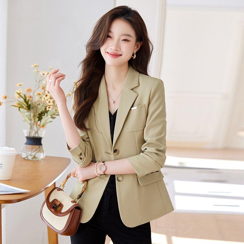 Модный и элегантный пиджак для женщин, повседневный пиджак