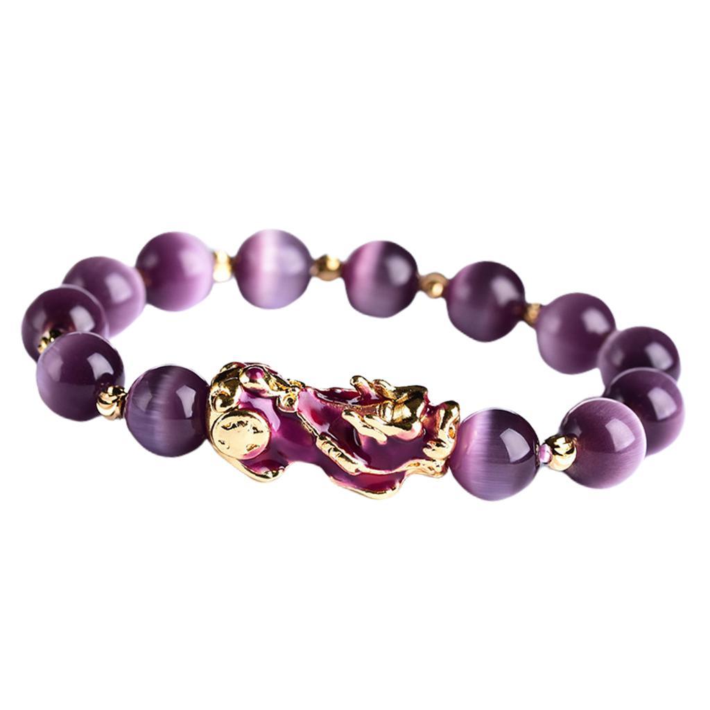 Bracelet, Feng Shui Amulet Bracelet Prosperity Mantra Bead Pi Yao Attract and Wealthy