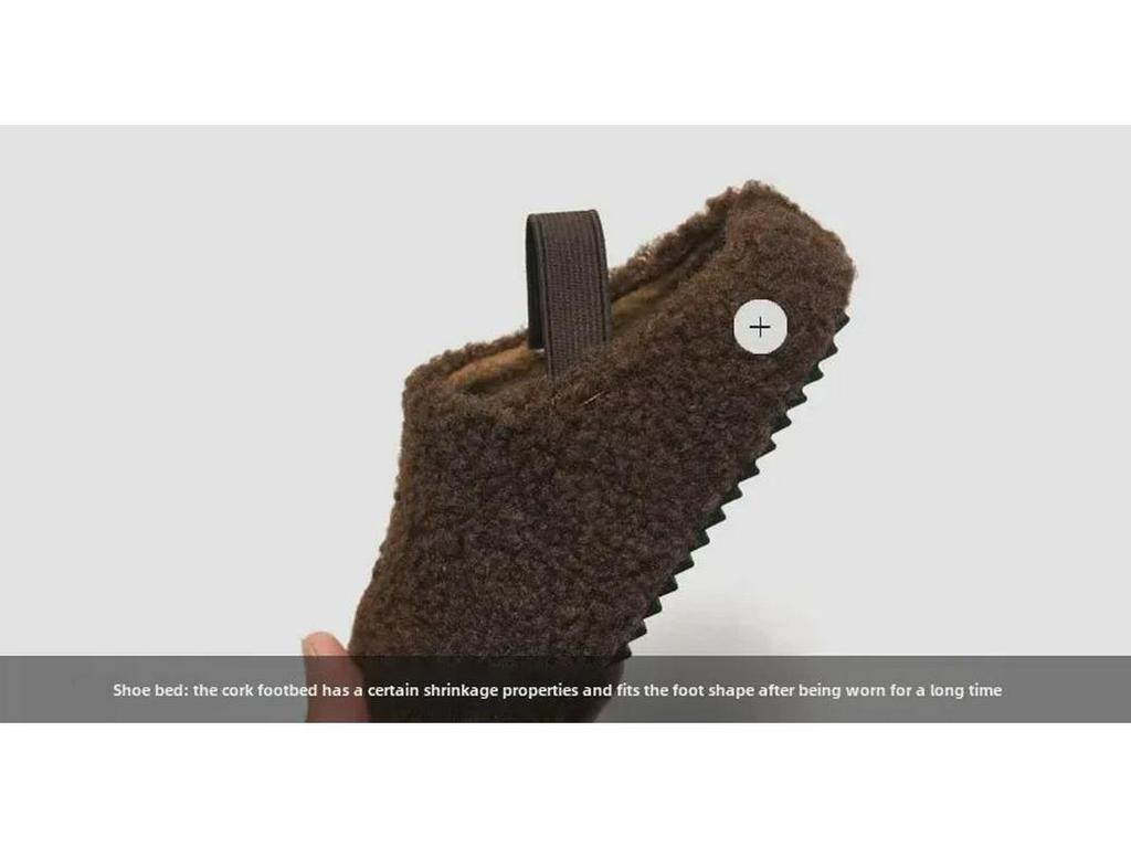 Сандалии Ruizu Kids Furry Cork Cotton Warm Velvet Sandals - Сандалии для мальчиков и девочек из флиса и хлопка