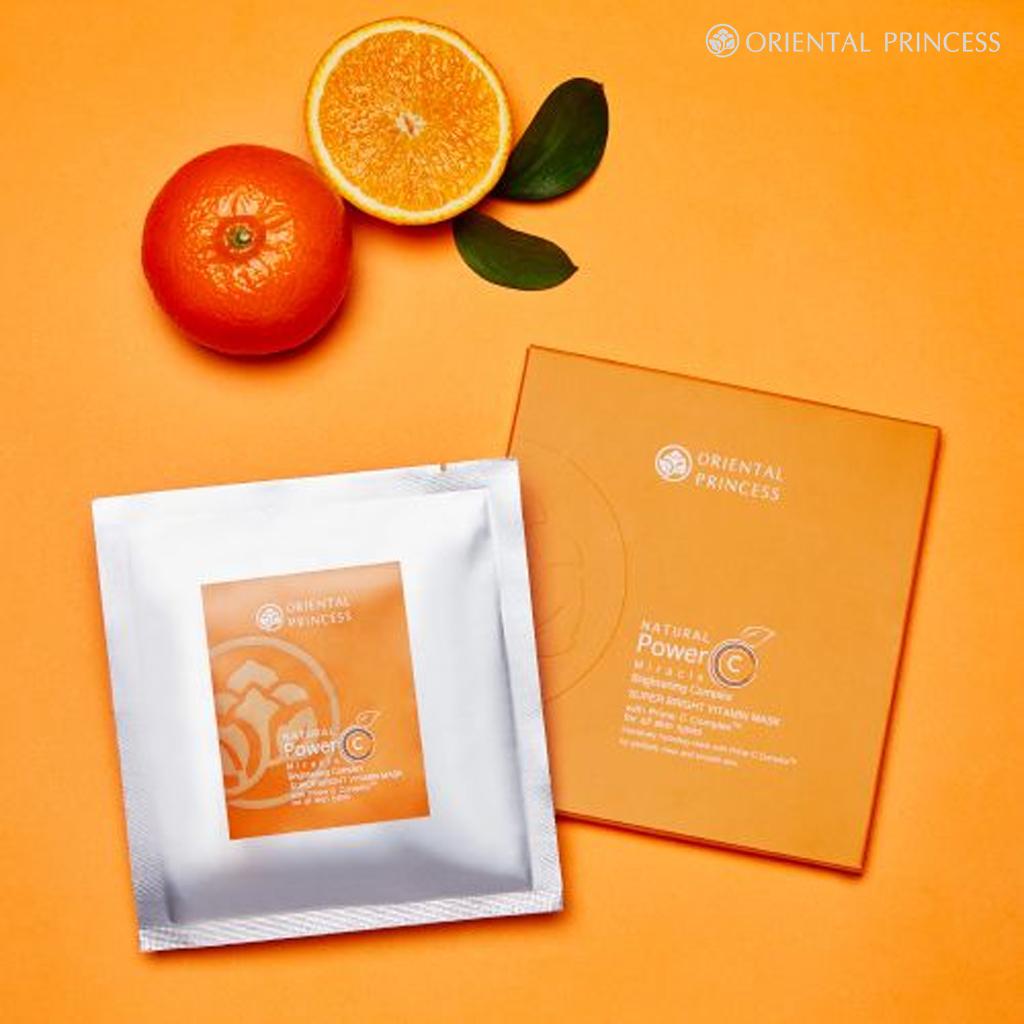 Oriental Princess Natural Power C Miracle Brightening Complex Суперяркая витаминная маска, 1 шт.