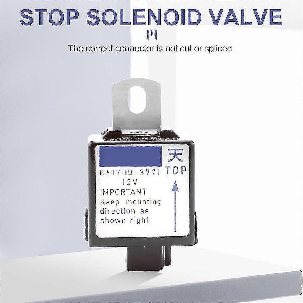 Relay for excavator 061700-3770 stop solenoid system