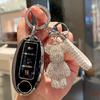 Чехол для автомобильного ключа из ТПУ для Nissan Qashqai J11 J10 Juke Leaf Micra K12 Note Patrol Tiida Versa X-trail Xtrail T32 Infiniti