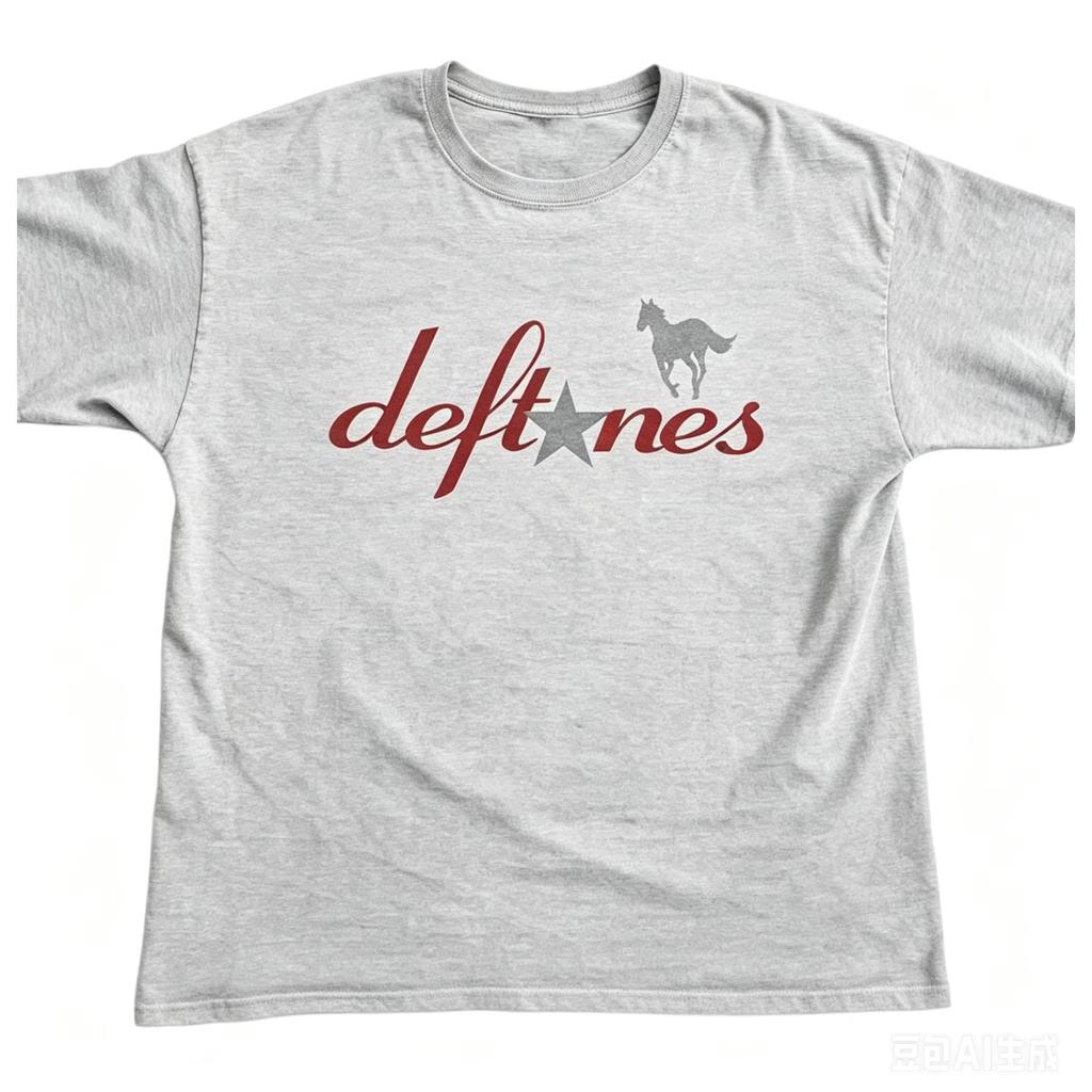 2026 Summer Hot Sale Deftones White Pony Album Vintage T-shirt Unisex Harajuku Hip Hop Punk T-shirt Y2K Gothic Cotton Oversized T-shirts