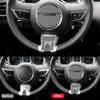Настоящий углеродный волокно для Chevrolet Camaro 2010 2011 Аксессуары Интерьер Автомобиля Панель Рулевого Колеса Накладка Декоративная Наклейка