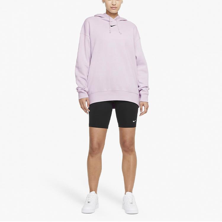 Nike Sweatshirts Women's Purple Hooded Thickened Regular DJ7669-511