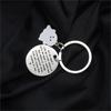I Hope We're Friends Ghost Key Rings Ghost Skull Keyring Halloween Ghost Keychain  Women