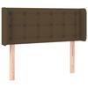VidaXL LED Headboard Bedroom Furniture Single Bed Accessory Headboard Interior Dark Brown 3123647