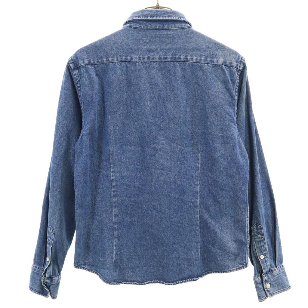 RALPH RALPH LAUREN Long sleeve Dungaree denim Button down shirt 8 Kid's Used