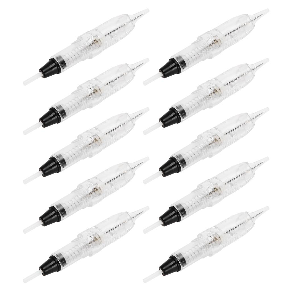 10pcs Cartridge Tattoo Needle Eyebrow Eyeliner Needles for Microblading Tattoo Machine3R