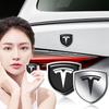 1Pcs Metal Auto Door Shield Emblem Car Body Badge 3D Sticker Styling For Model 3 Mode Y Auto Body Rear Trunk Badge Accessories