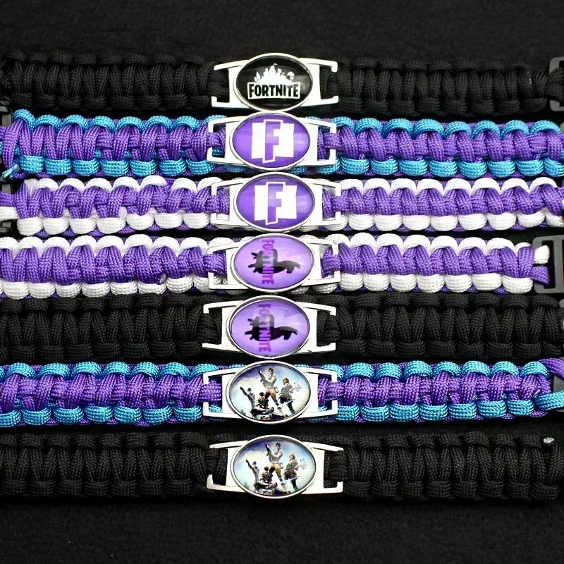 Fortnite Hand Braided Bracelets Punk Cool Bracelet Men Women Hand Chain Accessories