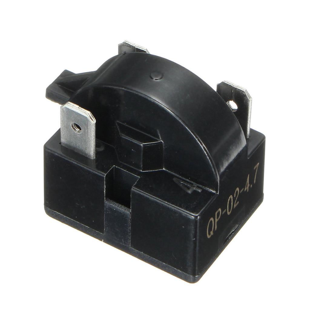 Refrigerator Start Relay PTC For 3 Pin QP2-4.7 4.7 Ohm Vissani Danby Compressor