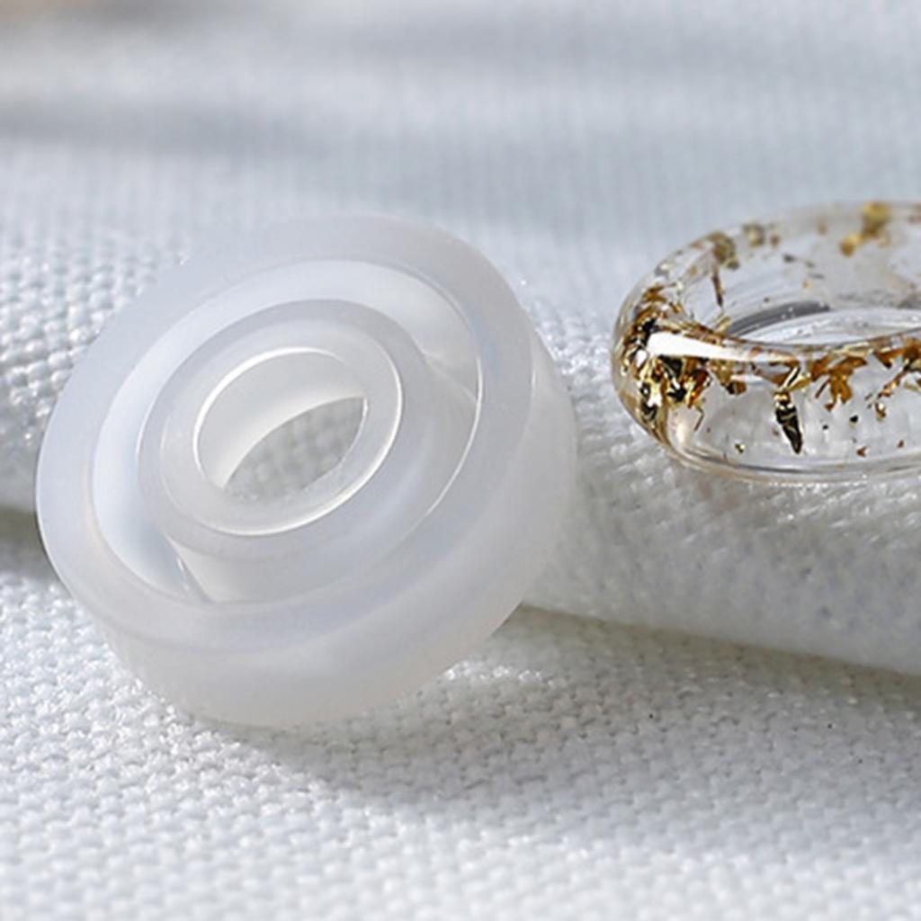 3 шт. Новый 16 мм 17 мм 18 мм DIY силиконовая форма для колец смола эпоксидная смола изготовление ювелирных изделий ремесло