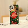 Ae113 Merry Christmas art Santa design art Гальванизированные чехлы для телефонов TPU для Xiaomi 11 Lite Redmi Note 13 Pro 12C Huawei Защитный чехол на четыре угла