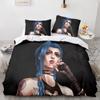Fashion 3d Print Game League of Legends Bedding Set Single Twin Full Queen King Size Bed Set Adult Kid Bedroom Duvet Cover Sets