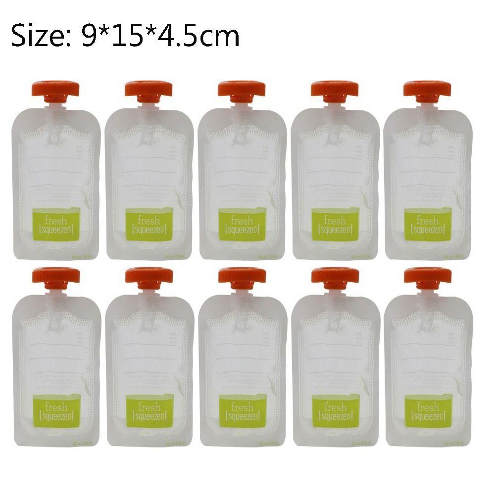 Прочный фруктовый пюре дополнительный продукт мешок для хранения еды выдавливаемые пакеты мешок кухонный диспенсер