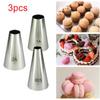 Round Icing Piping Nozzles DIY Cream Writting Cake Decorating Tips Macaron Cookies Pastry Nozzles For Decorating Cakes