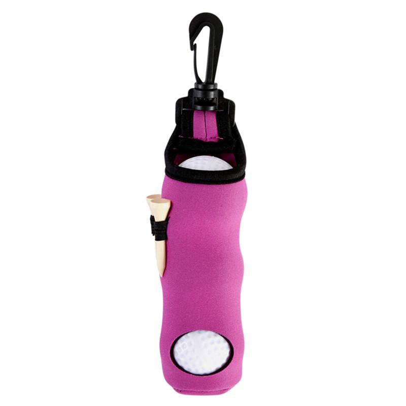 Portable Golf Small Waist Packing Bag 3 Balls + 3 Tee Small Accessory Bag