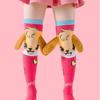 Trendy Cartoon Duck Bow Princess Socks for Girls - Children's Jewelry-Inspired Design