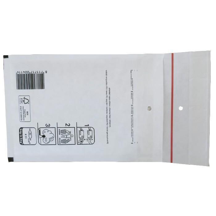 5 Padded Bubble Envelopes 16.5 X 10 Cm
