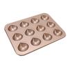 12 Cavity Chestnut Shaped Bakeware Carbon Steel Chocolate Pan  Bakery Catering
