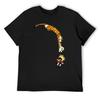 Футболка Calvin and hobbes, футболки с графикой рэпера, Одежда, Роскошные мужские однотонные футболки