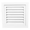 Gable Vent 35x35cm Outer Size 29.5x29.5cm Inner Size Wall Air Vent Cover Aluminum Alloy with Screen