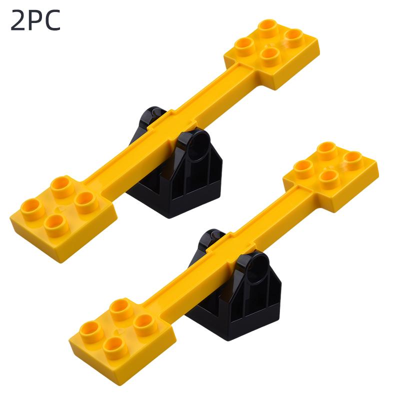 Большие Строительные Блоки Дом Аксессуары Части Крыша Окно Стена Строительство Собирать Кирпичи Образовательные Игрушки Для Детей Подарок