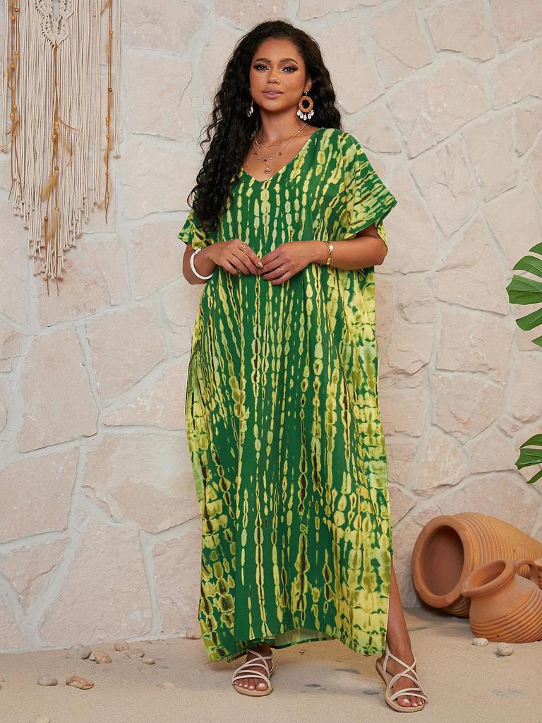 Европейский и американский быстросохнущий свободный пляжный халат - большой размер