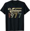 NEW LIMITED 45 Years Old - Vintage Best Of 1977 45th Birthday Gift T-Shirt S-3XL