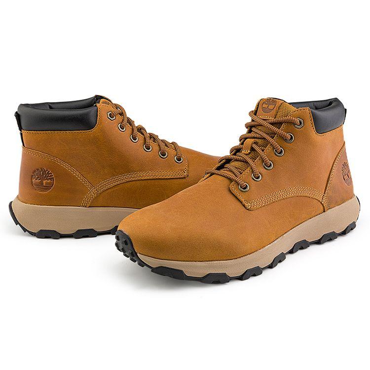 Timberland Чукка кожа повседневная амортизирующая средняя верхняя функциональная обувь для активного отдыха мужская обувь пшеничного цвета A5Y7HW