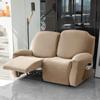 1/2 Seater Recliner Sofa Cover Elastic Velvet Relax Armchair Slipcover All-inclusive Lazy Boy Chair Covers Furniture Protector