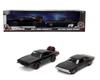 JADA TOYS Fast Furious Dodge Charger Charger Widebody 1968 Набор из 2 Twin Pack Charger 32909 Черный 1/32 & R/T & F&F Dom's [Товар]
