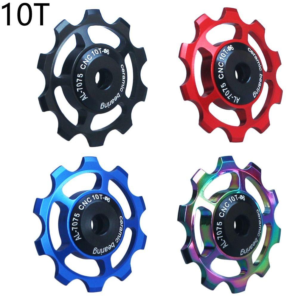Accessories Bike Rear Derailleur Bike Ceramic Bearing Guide Bike Jockey Wheel Bicycle Rear Pulley
