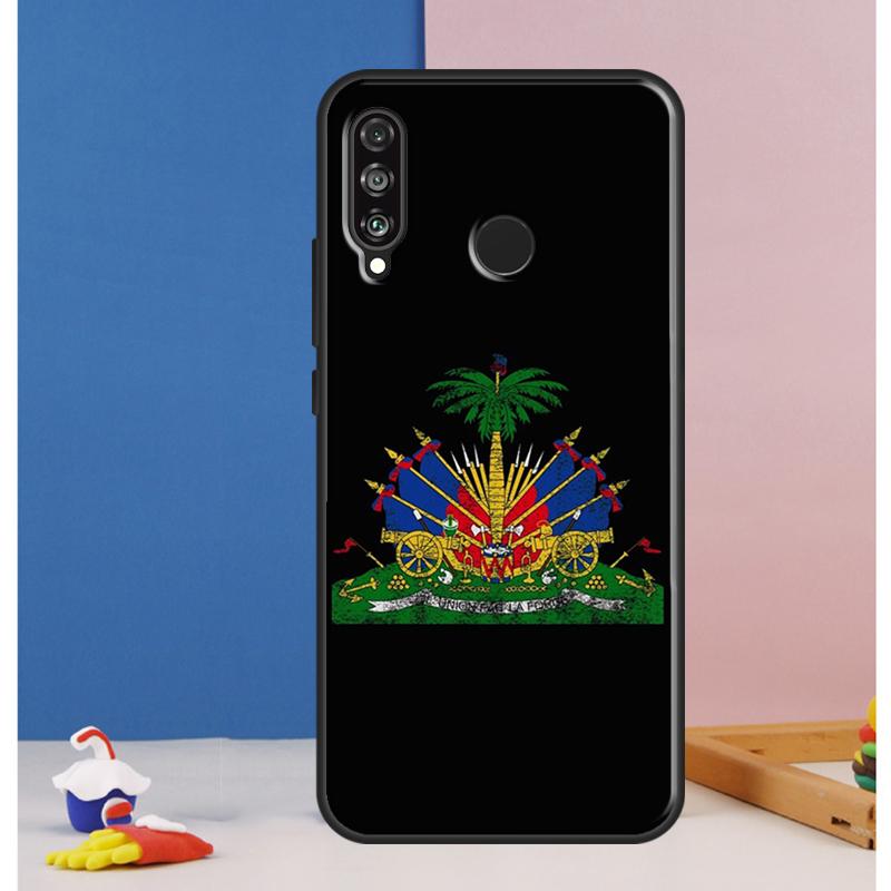 Haiti Haitian Flag For Huawei Nova 9 10 SE 12i 11i 8i 12s Y90 Y60 Y70 Y72 Y61 Y91 P20 P30 P40 Lite P60 Pro Case