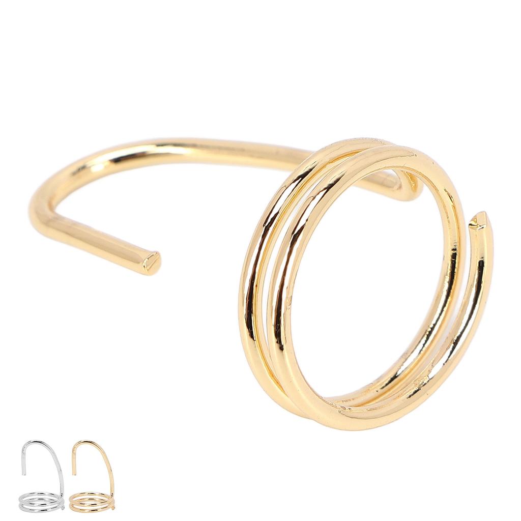 Finger Nail Electroplated Copper Women Finger Tip Manicure Jewelry for Party Daily Life