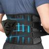 Lower Back Support with 6 Stay Non-slip Orthopedic Lumbar Support Breathable Lumbar Support Belt Gym