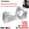 Gooseneck Hitch Lock, Model TL-50 Coupler Trailer Lock ,Heavy Gooseneck Trailer Hitch Locks, Fit for Livestock Haulers, RVs